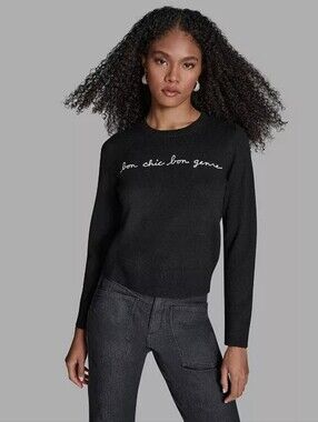 BCBG Women's Bon Chic Bon Genre Long Sleeve Sweater Small New
